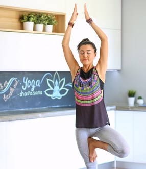 portrait-of-smiling-yoga-woman