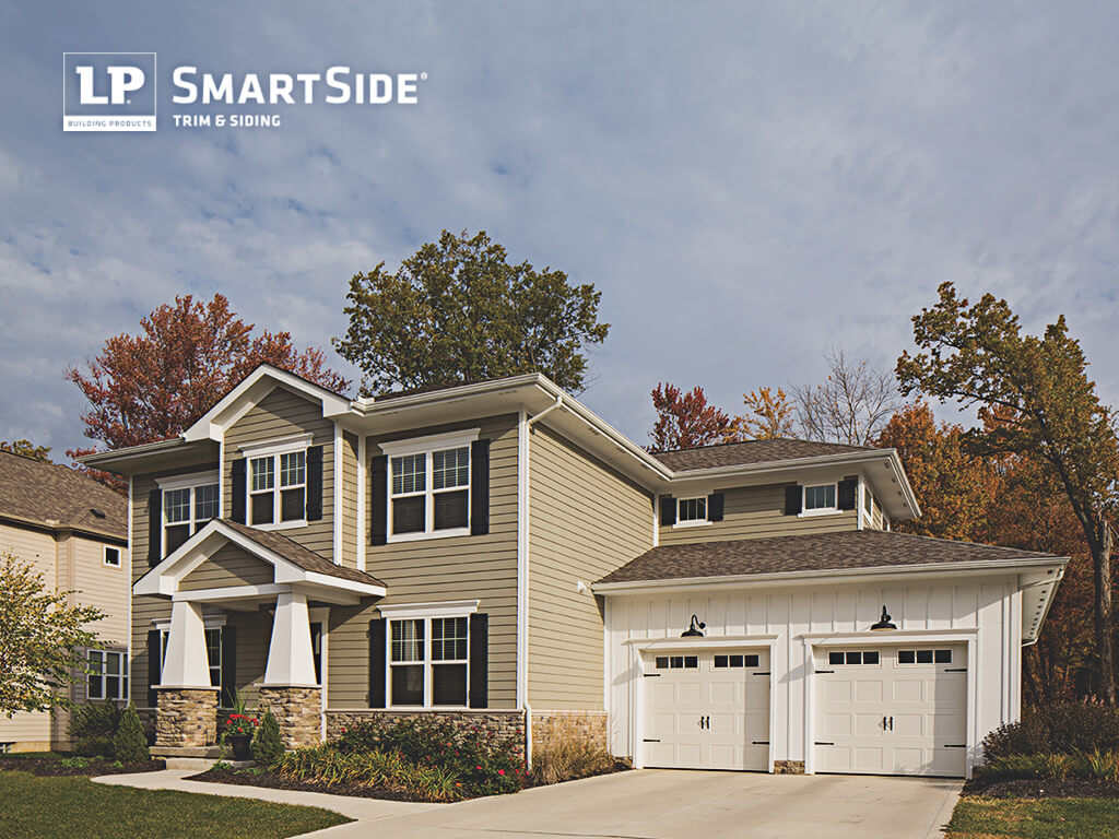 lp smartside resided houses