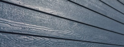 blue siding