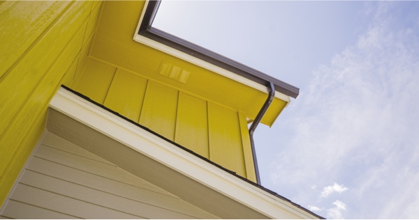 yellow siding