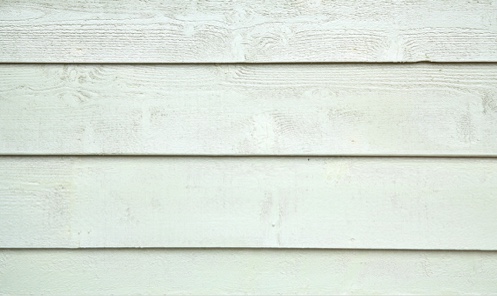 white fiber cement siding